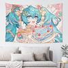Hatsune Miku Cutecore Gobelenas Sienai Kabinamas Antklodė Gobelenas Namų Dekoro Elementai Sienų Papuošalai