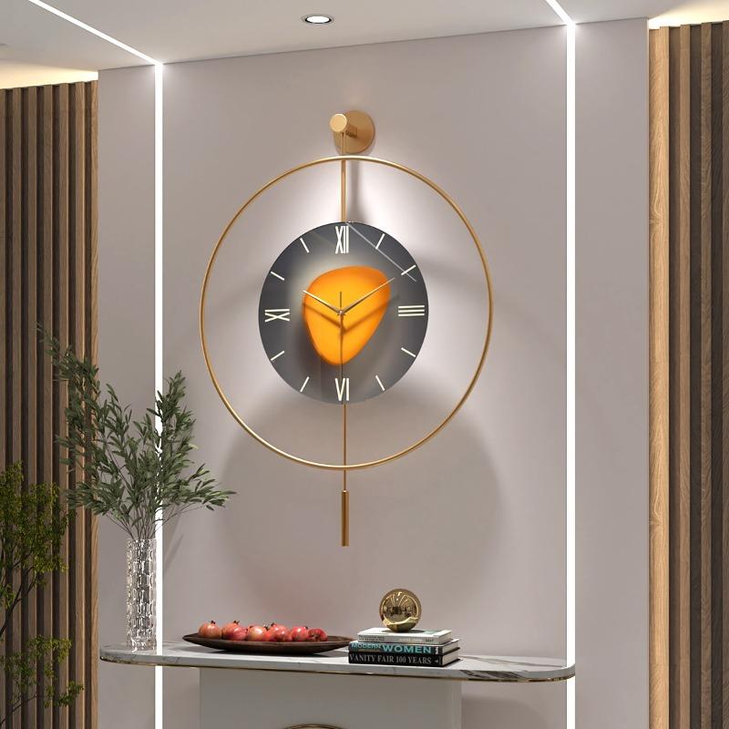 Modern Wall Clocks Living Room Minimalist Wall Watch Creative Bedroom Silent Round Clocks Fashion Home Decoration Accessories