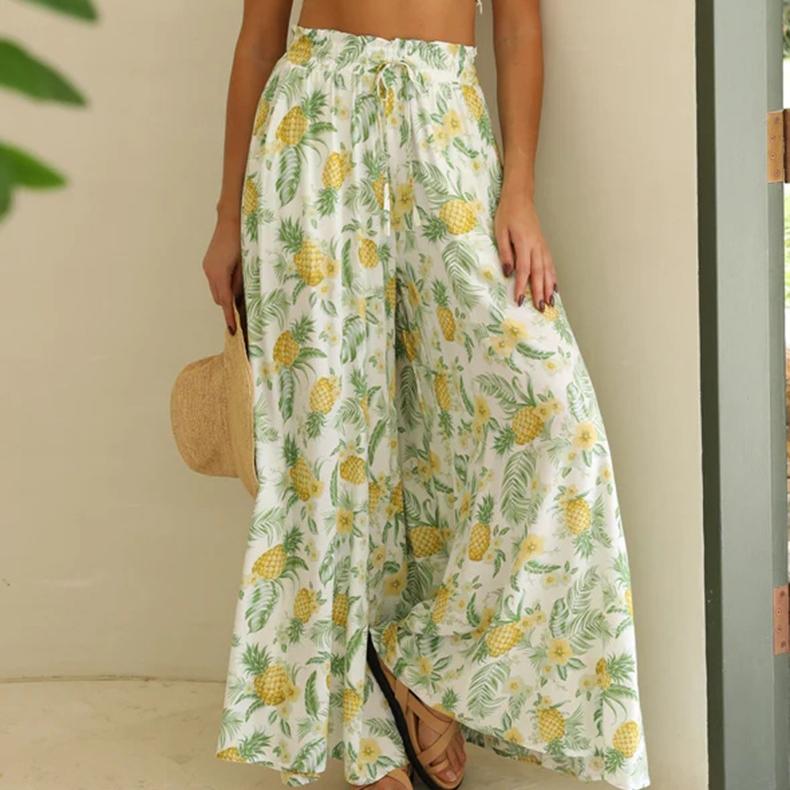 

IHUASU весна-лето повседневные широкие брюки свободные повседневные модные женские брюки L