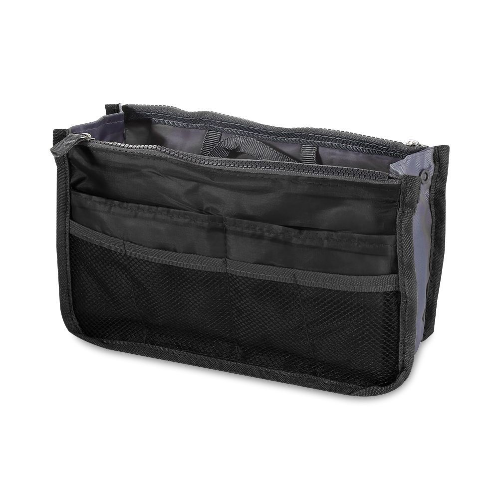

Multi-function Computer Bag Inner Purse Make up Bag Cosmetic Case Toiletries Organizer Travel Bag чорний