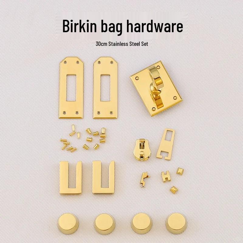 Platinum Handmade Waxed Thread Kelly Bag - Second Generation