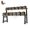 Iron Fox 210kg Fixed Dumbbell Set