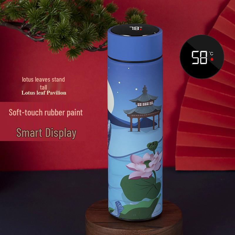 316 Stainless Steel Insulated Smart Cup, Tea & Water Separation, Stylish Gift for Men & Women