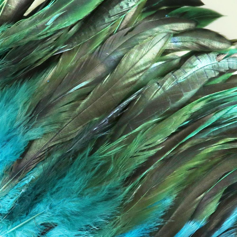 50/100pcs Colored Rooster Chicken Cock Feather Tail 5-7inch for DIY Craft Party Wedding Sewing Costume dress Jewelry Plume Decor