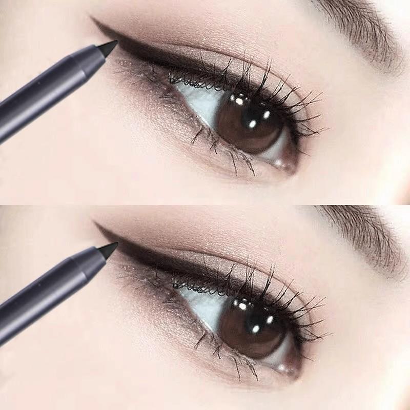 Hot Sale Eyeliner Water and Sweat Resistant Not Smudge Quick-Drying Inner Eyeliner Pseudo Plain for Beginners Easy To Go Hand Strap Pencil Sharpener