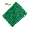Adjustable Plant Ties AIMOONSA - Pack of 100, Reusable Cable Ties 13 Cm, Green