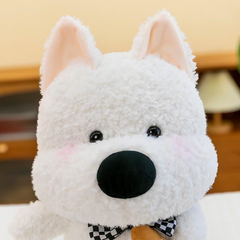 Exquisite Highland Terrier Plush Toy Scarf With Fun Colors Ideal Occasions All