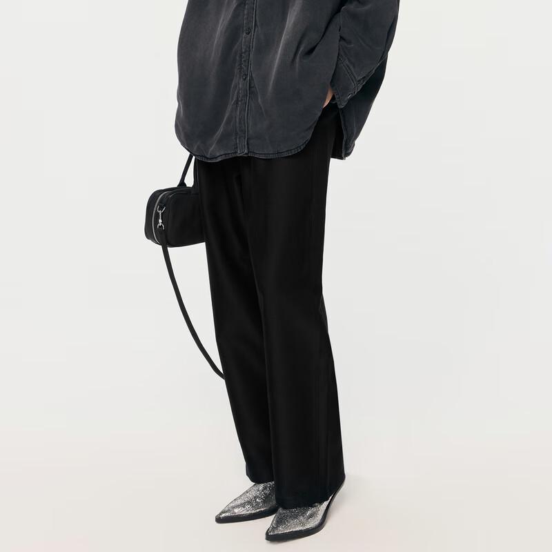 

JNBY Women s High-Waist Tapered Casual Commuter Pants L