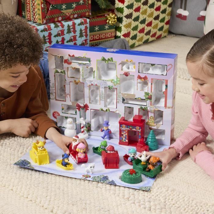 Advent Calendar - 24 Surprises - Figurines and Accessories - from 3 Years - PAW Patrol