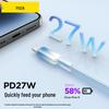 Pisen PD27W Type-C to Lightning Fast Charge Cable for iPhone