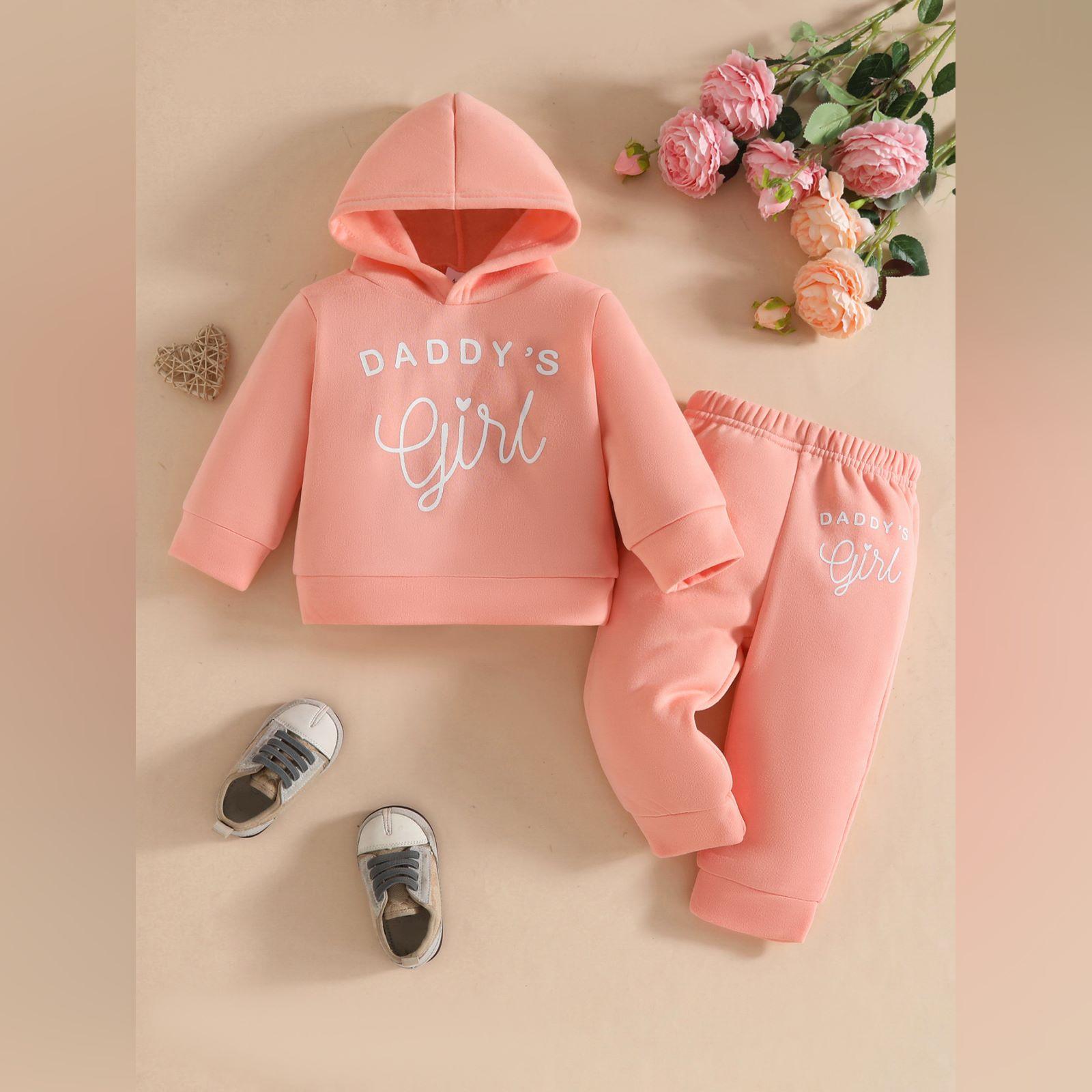 

Комплект детского топа с длинным рукавом - Повседневный, стильный и универсальный детский наряд 3 розовый