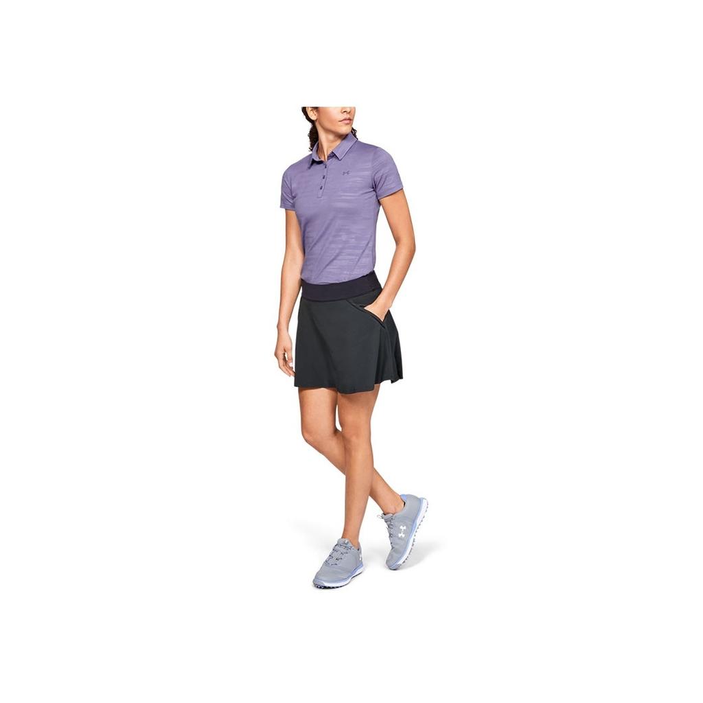 Under Armour Casual Polo Shirt Women tops Purple 1326889-520
