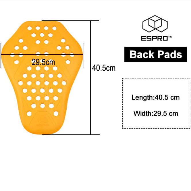 CE Motorrad Rückenprotektor Jacken Einsatz Rückenprotektor Rüstung Motorrad Fahrrad Fahren Schutzpolster Wirbelsäule Sturzschutz
