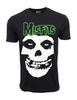 Unisex Adult Casual Graphic MISFITS GREEN FIEND SKULL T SHIRT T-Shirt