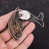 Cinnabarite Pendant Copper Wire Wrapped Jewelry Handmade Pendant Very Pretty Fish Pendant Cinnabarite Jewelry Gemstone Copper Pendant Gift For Mom
