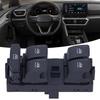 Aramox Power Window Switch, Driver Side, Master Window Control Switch, 5G0 959 857 D 5G0959857 Fit for Cross Sport 2020, for MK7/MK7.5 2013-2021, for