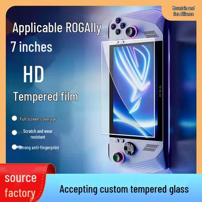 2024 ASUS ROG Ally Handheld Game Console Anti-Fingerprint Tempered Glass Screen Protector