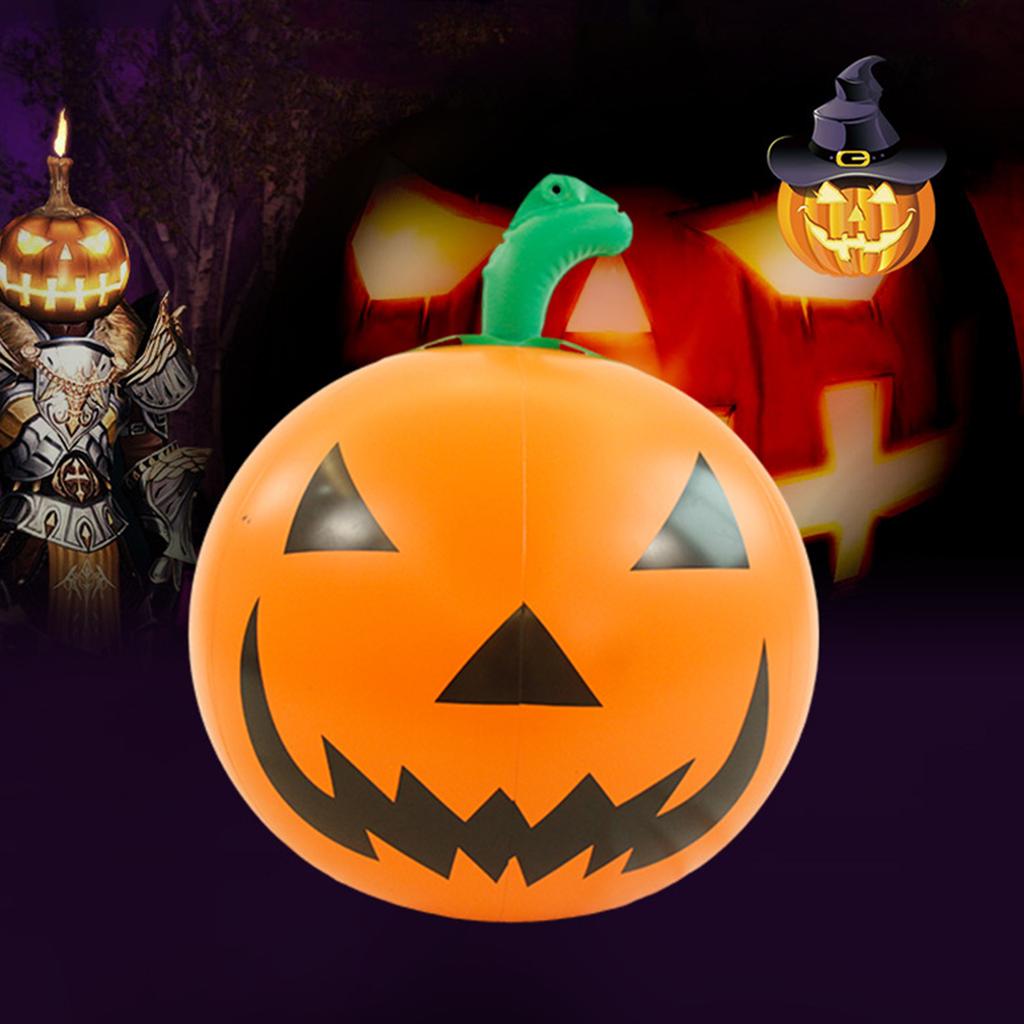 2025 Halloween Inflatable Pumpkin Light PVC Inflatable Pumpkin Lantern Outdoor Decoration for Horror Home Garden Courtyard Gifts