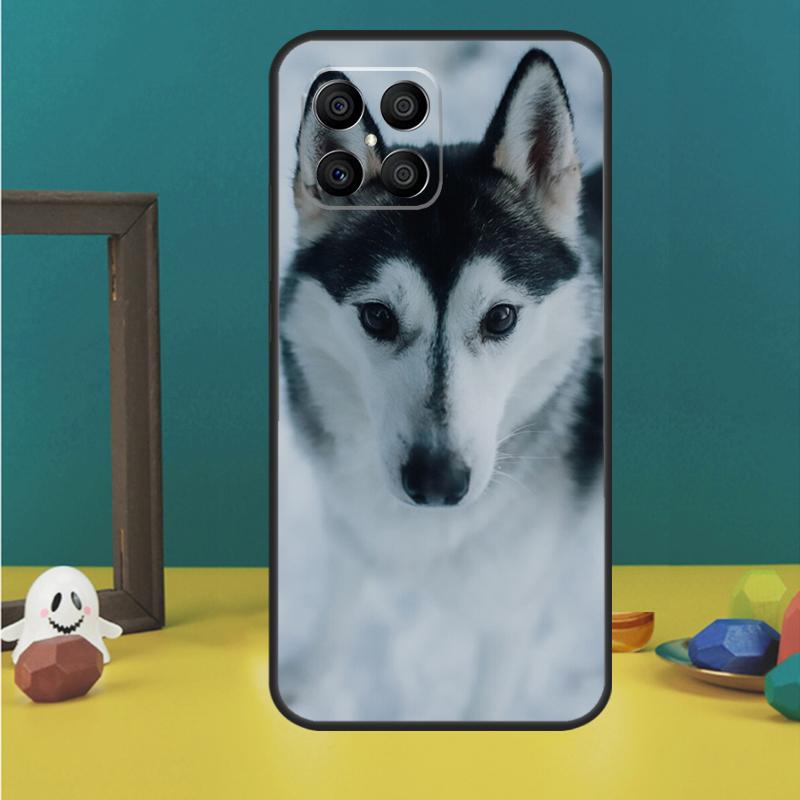 Siberian Husky Sled Dog Case For Honor 200 Pro X9b X9a X8b X8a X8 X9 X9c 50 70 90 Lite Honor Magic 5 6 7 Pro Cover