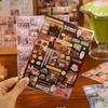 30pcs Kawaii Ins Realistic Graffiti Street View Food Die Cut Stickers Book Creative Handbook Scrapbooking DIY Aesthetic Supplies