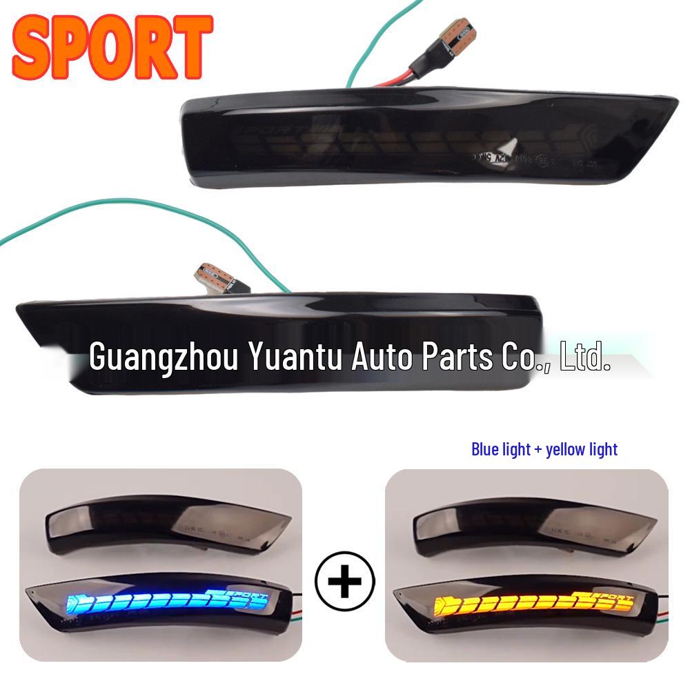 Transparent LED Sequential Turn Signal for Focus Mk2/Mk3 & Mondeo Mk4 Rearview Mirror