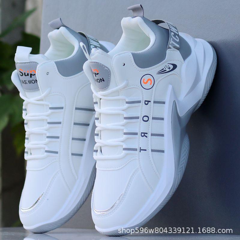 Pánské vysoké boty na podzim a zimu 2025 prodyšné síťované sportovní ležérní boty všestranné tenisky pro tátu trendy pánské boty