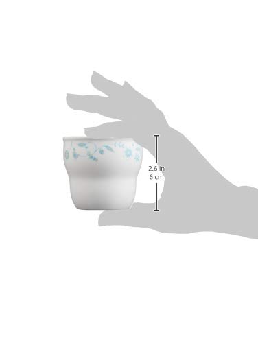 OGISO Sarasa Blue 3-Piece Reinforced Porcelain Dishware Set (Dishwasher and Microwave Safe) Sarasa Blue S SET-0061