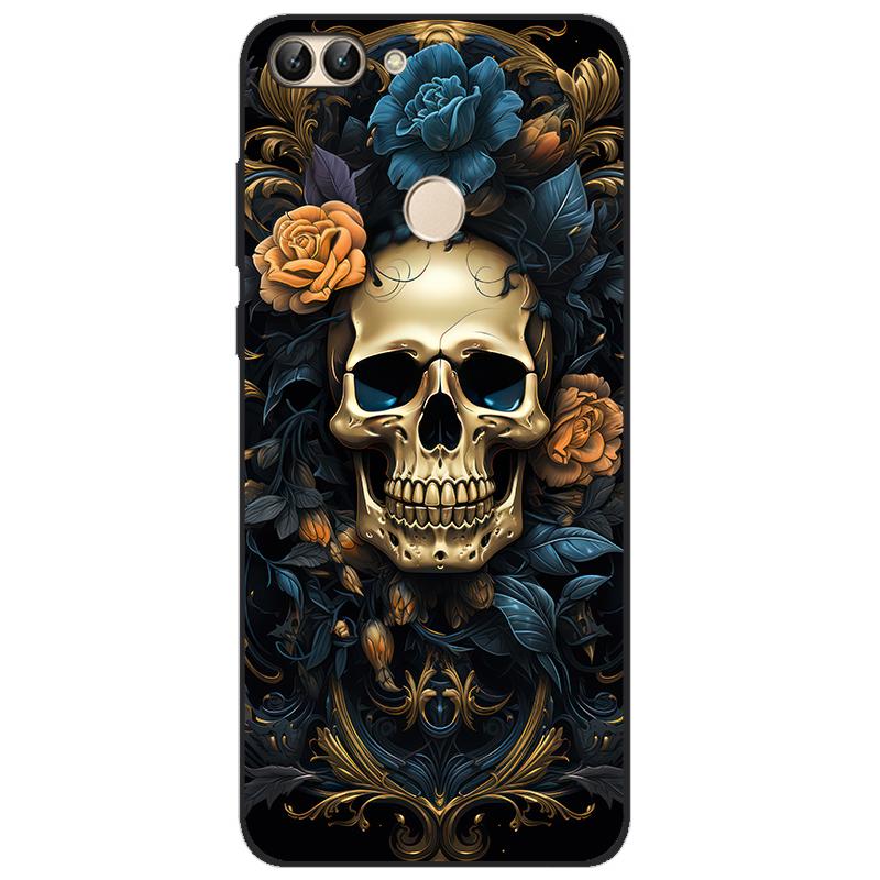 For Huawei P Smart 2018 FIG-LX1 PSmart Case For Huawei P Smart 5.65inch Case TPU Soft Silicone Cute Wolf Back Cover Phone Case