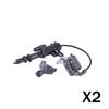 Military Soliders Figure Waffen Building Block German US Helmet Goggle Bazooka Anti Tank Rocket Launcher Flamethrower Brick Toys