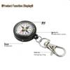 Dairuien Portable High-Precision Keychain Compass (5-Pack)