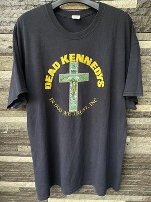 Dead Kennedys In God We Trust Black Short Sleeve Unisex Tshirt Reprint KH13406 Unisex T-Shirt
