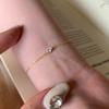 Sterling Marquise Zircon Minimalist Bracelet Women Vintage Chic Stackable Dainty Jewelry