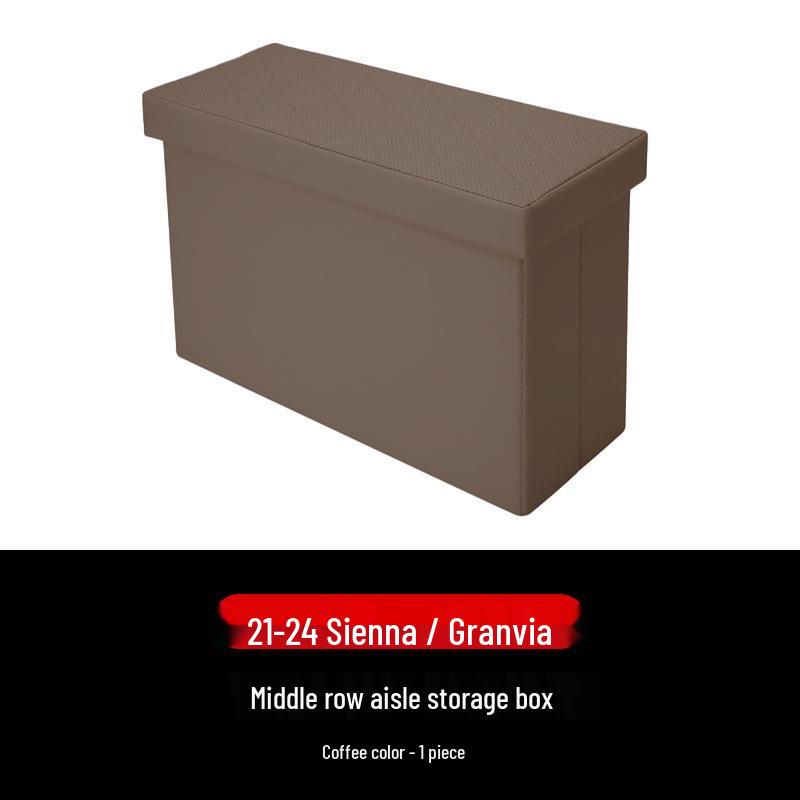 Toyota Sienna Middle Row Foldable Seat Organizer & Storage Box