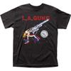 L.A. Guns Cocked and Loaded Mens T Shirt Rock N Roll Music Classic Band Black