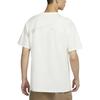 Nike T Shirts Men's White Crew Neck Moderate Straight Fit DO1930-133