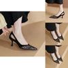 Sandals With Suede Upper For Elegant Spring And Summer Wear