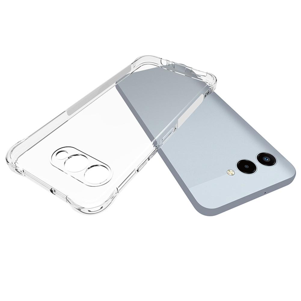 Clear Case For T-Mobile Revvl 8 5G, Transparent Shockproof Protective Cover, Anti-Scratch Anti-Yellowing Phone Shell