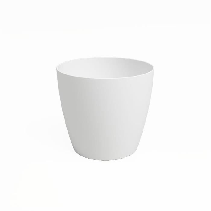 ARTEVASI Pot De Fleur SAN REMO - 42 Ma - Blanc - L42 X P42 X H39,5 Cm
