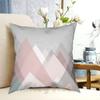 Grafische Kissenhülle Bedruckt Zuhause Weich DIY Kissenbezug Abstrakte Form Landschaft Berg Geometrische Linie Pastell Grafik