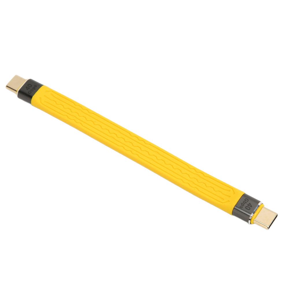 Typ C Stecker auf Stecker FPC Kabel PD100W 5A Schnellladung 40Gbps Datenübertragung FPC Kabel für Huawei für Xiaomi