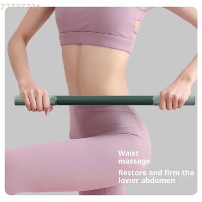 Jógová tyč pro protažení těla, relaxační nástroj, váleček, ergonomická tréninková pomůcka pro sport, venkovní aktivity, domácí cvičení
