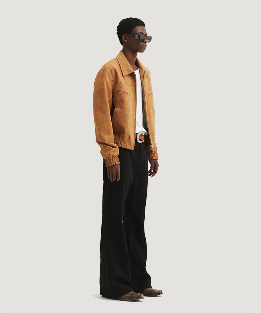 DNSR Signature Flare Denim Pants Black