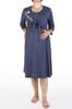 Maternity Tunic Nightgown Short Sleeve Lycra