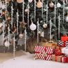 Transparent Acrylic Icicle Ornaments for Christmas Tree Decoration Crystal Hanging Pendant Icicles Drop Xmas Wedding Decor