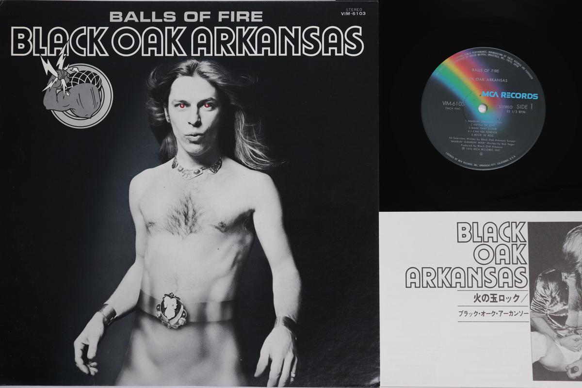 

LP Record BLACK OAK ARKANSAS Balls Of Fire VIM6103 MCA 1976 Japan Rock Used