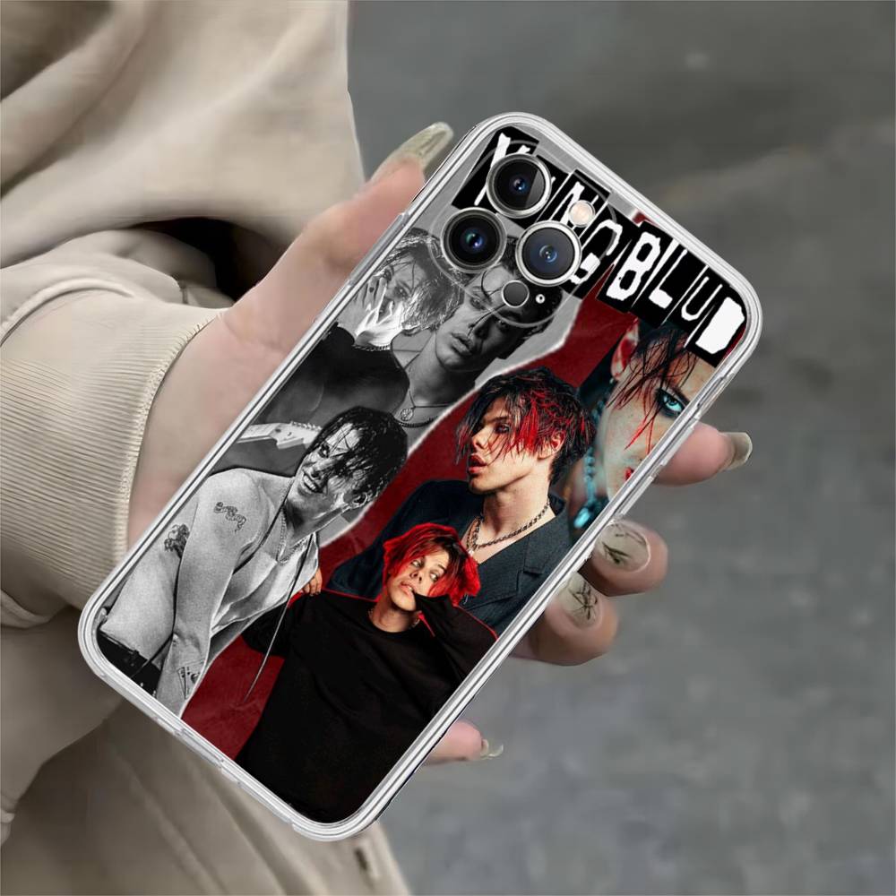Y-Yungblud Hot Singer Phone Case for iPhone 17 16 15 Plus 14 13 Mini 12 11 Pro Max Soft Shell Cover