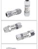 304 Stainless Steel Quick-Connect One-Way Check Valve for Soft Air PU/PTFE Rubber Hose