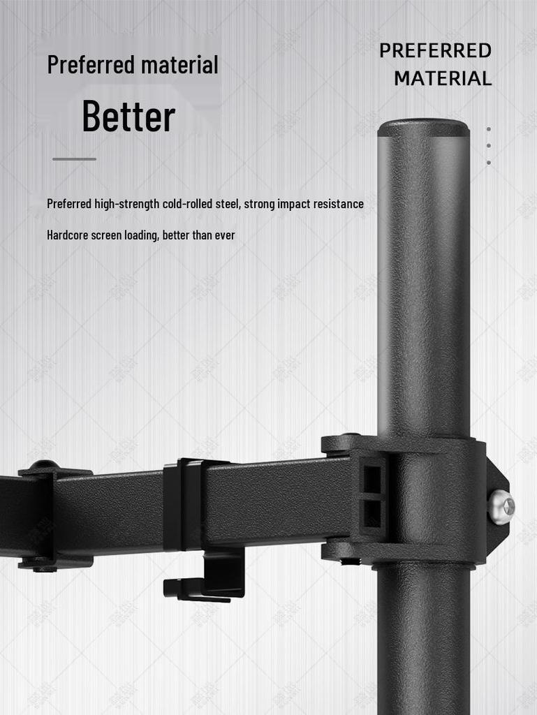 Senmi Dual Screen 32-Inch Rotating Monitor Stand with Mechanical Arm