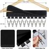 Folding Hat Rack Fabric Hat Towel Rack Stainless Steel Clip Multifunctional Hanger Wardrobe Clothes Finishing