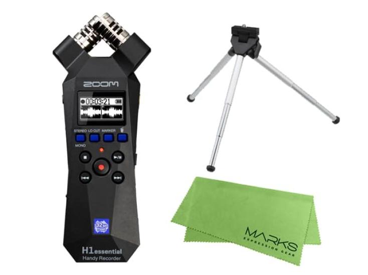 

ZOOM H1essential + Mini 3 legs + Marks cross set